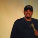 Sinbad and Paige Bryan Band perform for Airmen