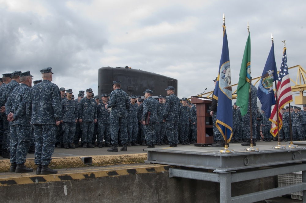 Meritorious Unit Commendation presentation