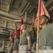 Corporals course practices guidon manual aboard Mesa Verde