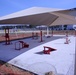 Cherry Point outdoor gyms near completion
