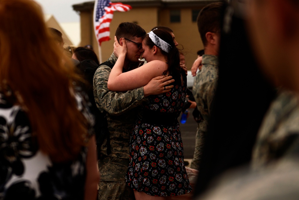 388th Fighter Wing and 419th Fighter Wing Deployment return