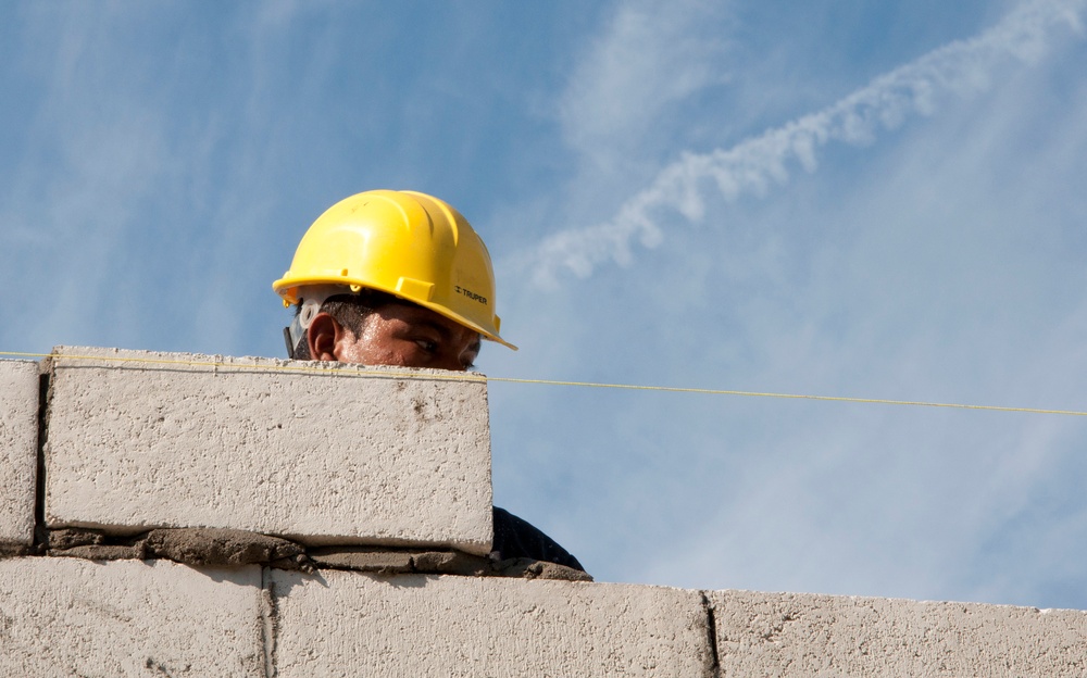 Multi-service engineer team continues construction