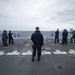 USS Denver sailors conduct small-arms qualification