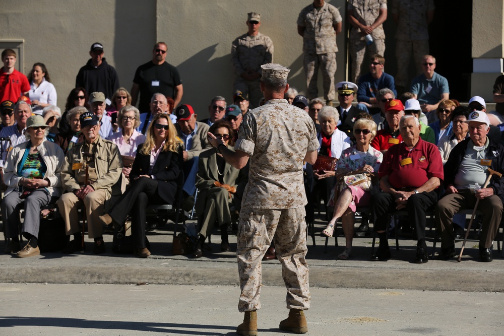 2nd Marine Division hosts World War II veterans; Provides urban terrain demonstration