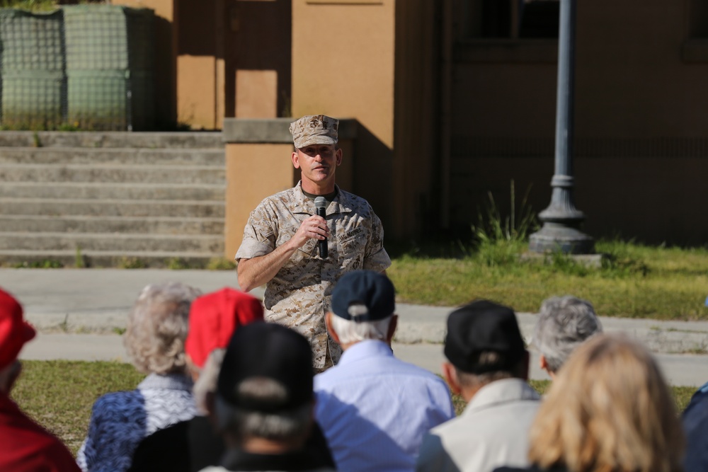 2nd Marine Division hosts World War II veterans; Provides urban terrain demonstration