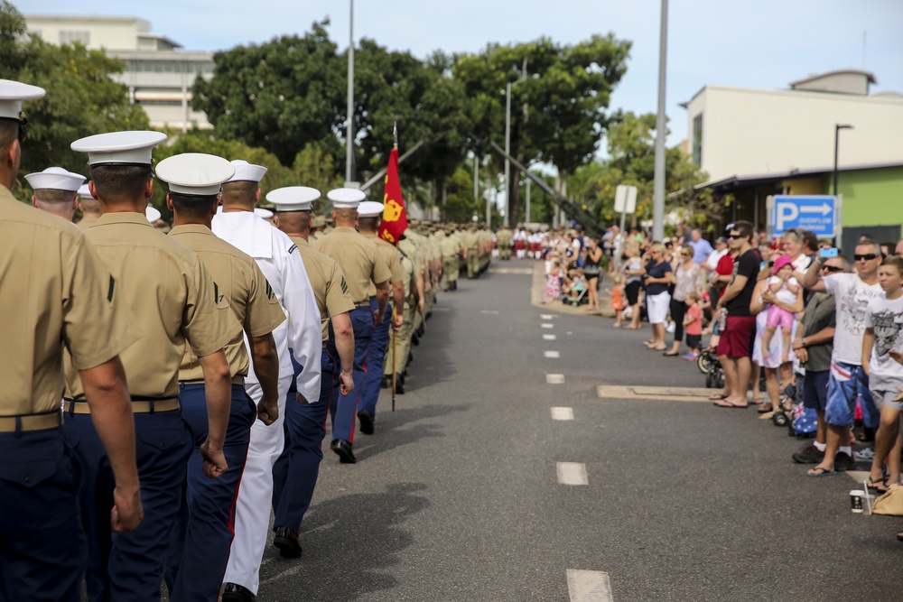 MRF-D Marines celebrate ANZAC Day