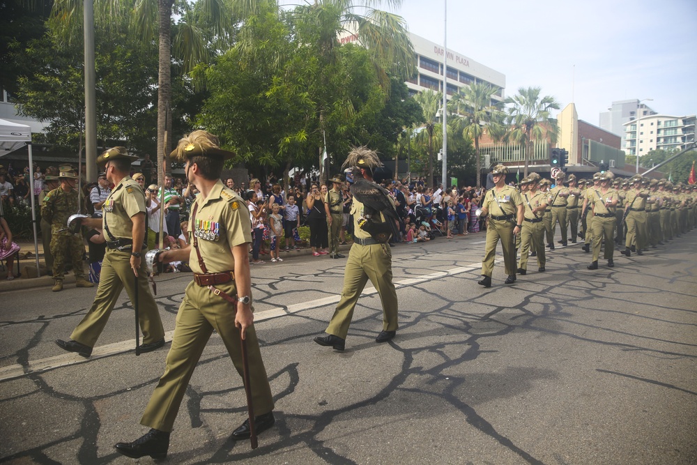 MRF-D celebrates ANZAC day in Darwin