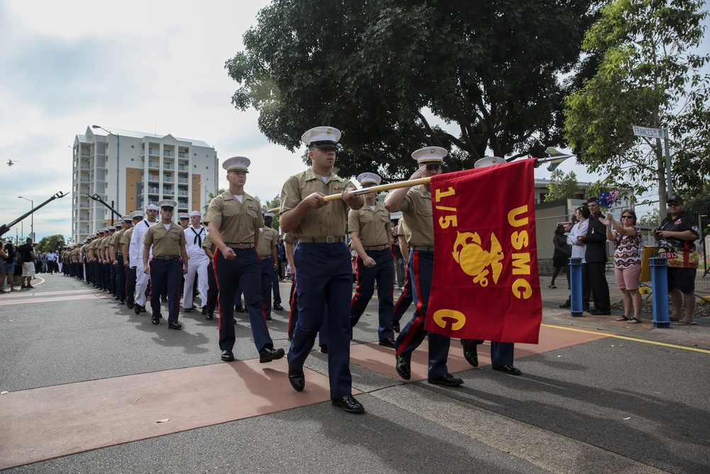 MRF-D Marines celebrate ANZAC Day