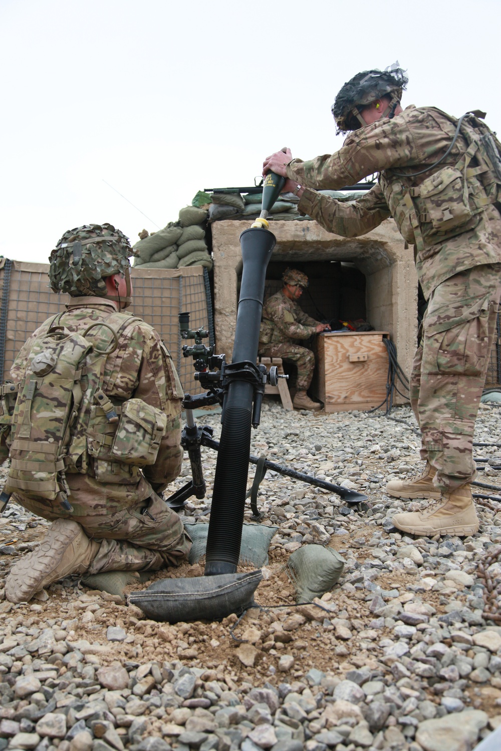 Spartan soldiers conduct Forward Observer Certification training