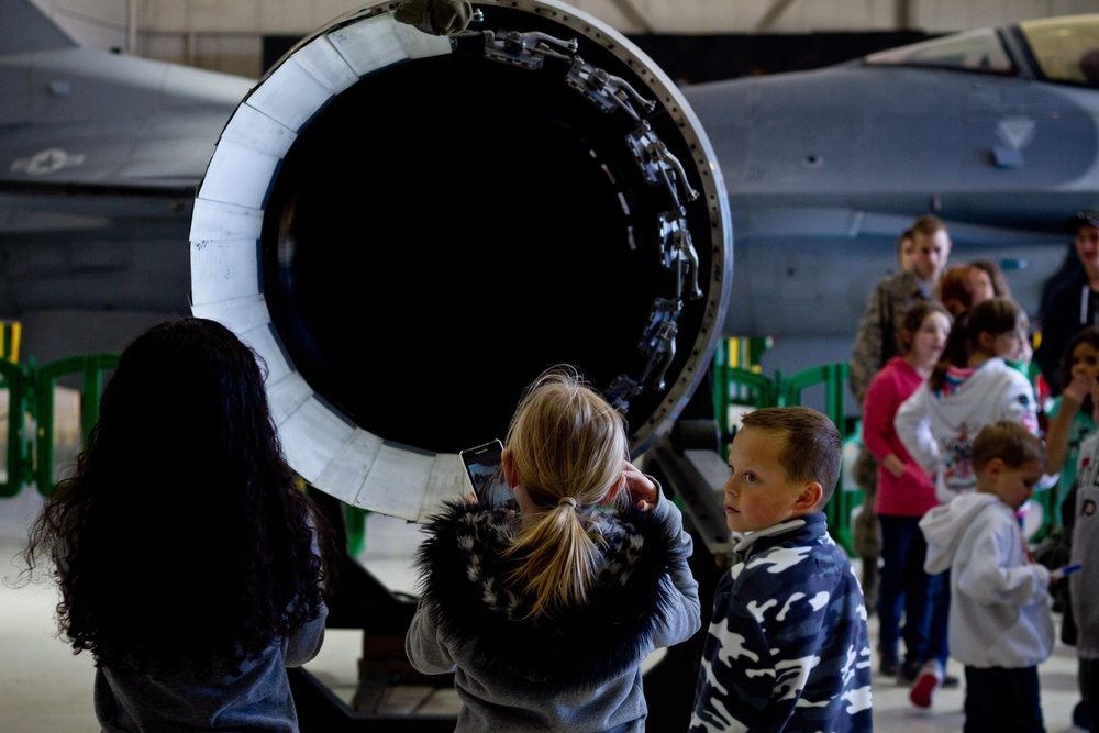 177th FW celebrates National Bring Your Son and Daughter to Work Day