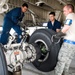 C-5M main landing gear tire change