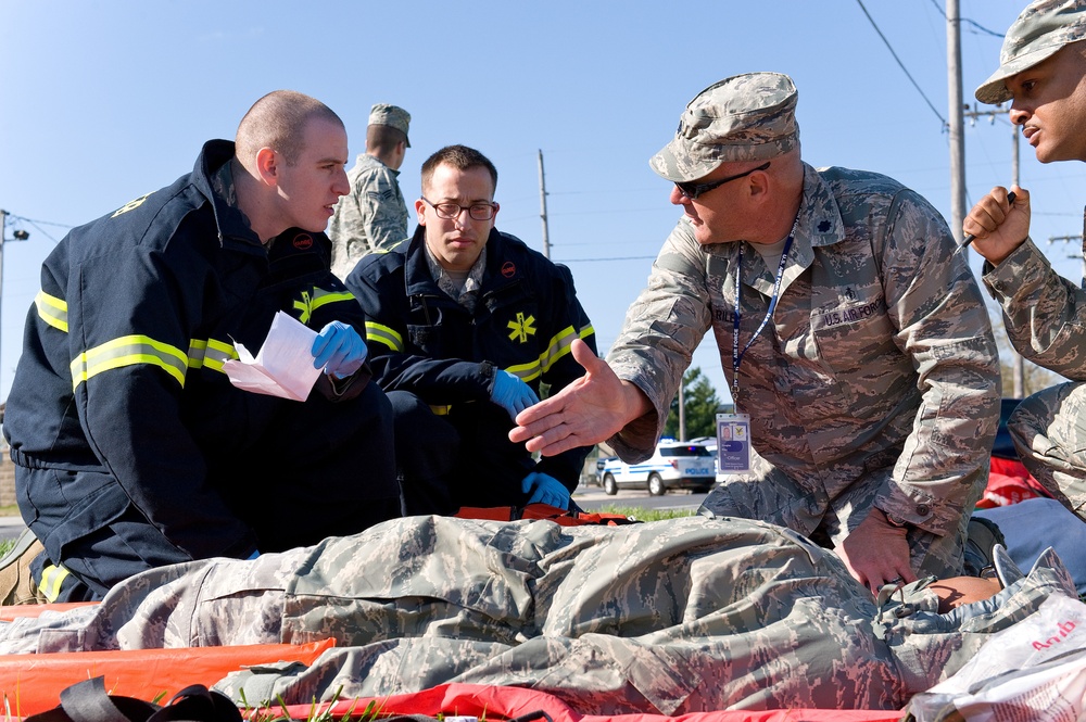 Major accident response exercise