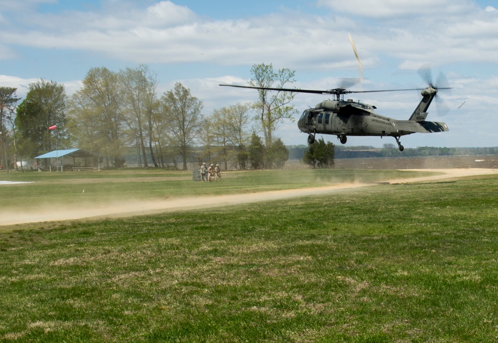 CBIRF Marines load up