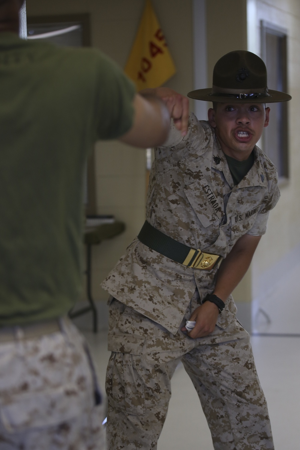 Houston native a Marine Corps drill instructor on Parris Island