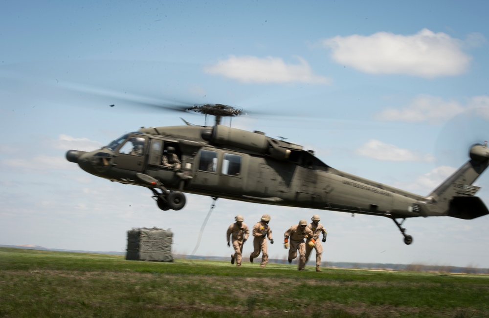 CBIRF Marines load up