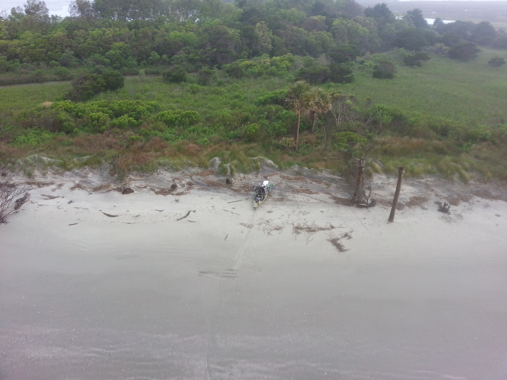 Coast Guard helicopter crew locates missing kayaker