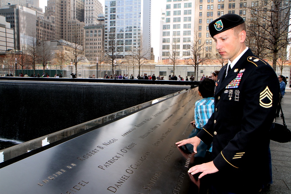 Soldier honors fallen citizens