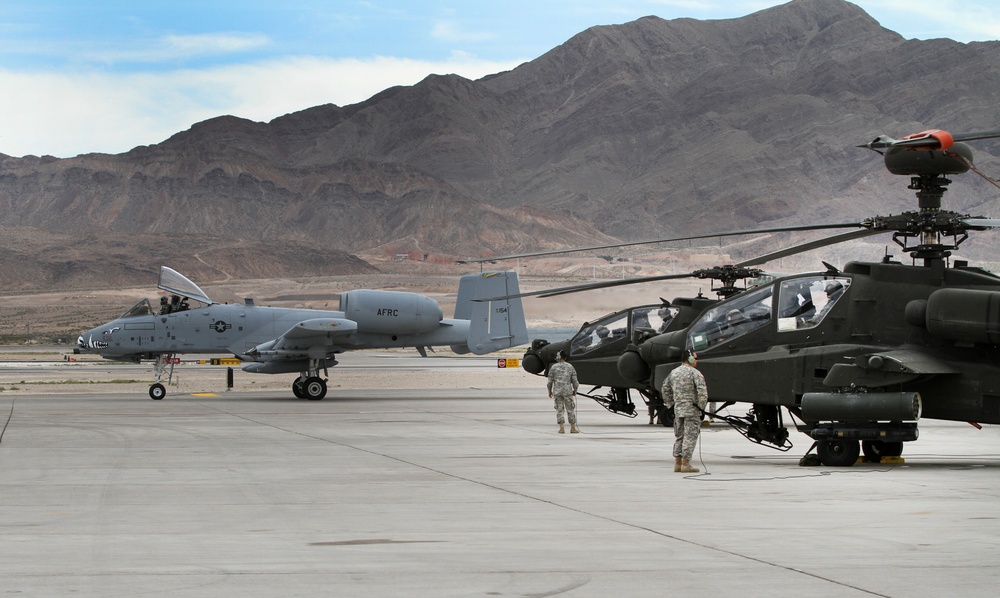 Arizona Guard Apache pilots hone skills at AF Weapons School