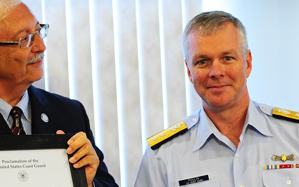 Celebration for Camden County's designation as nation's first Coast Guard Community