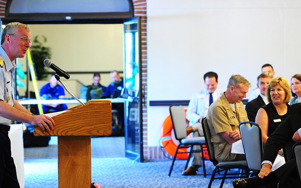 Celebration for Camden County's designation as nation's first Coast Guard Community