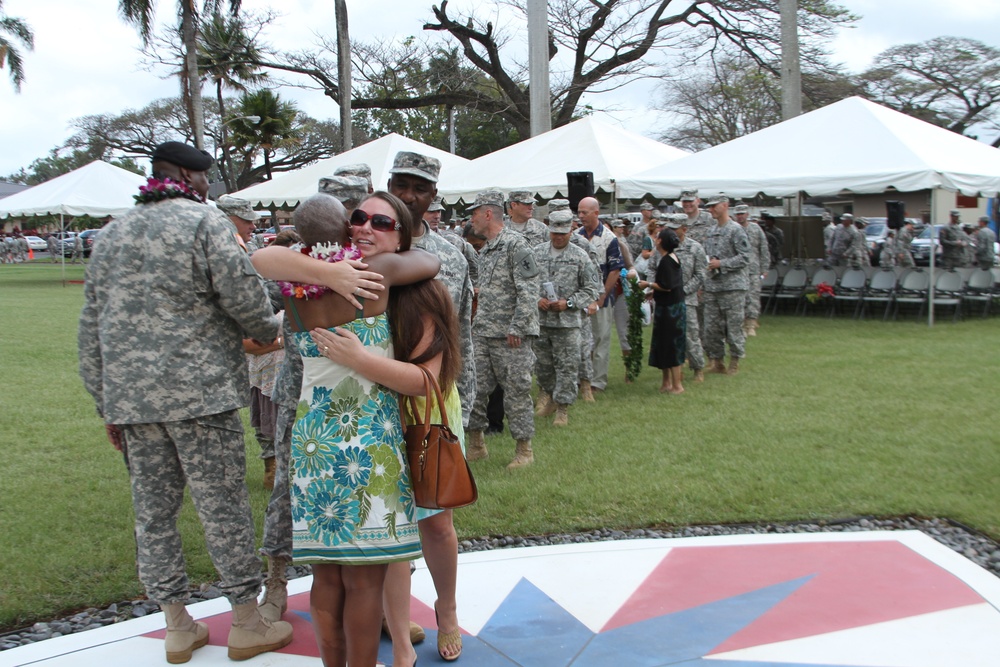 Senior logistic command holds change of responsibility