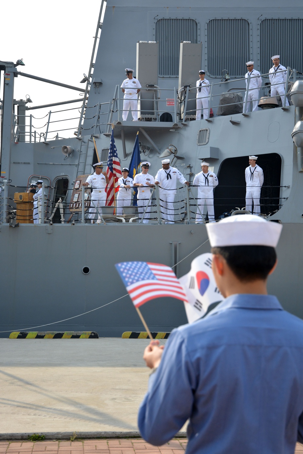 USS Wayne E. Meyer operations