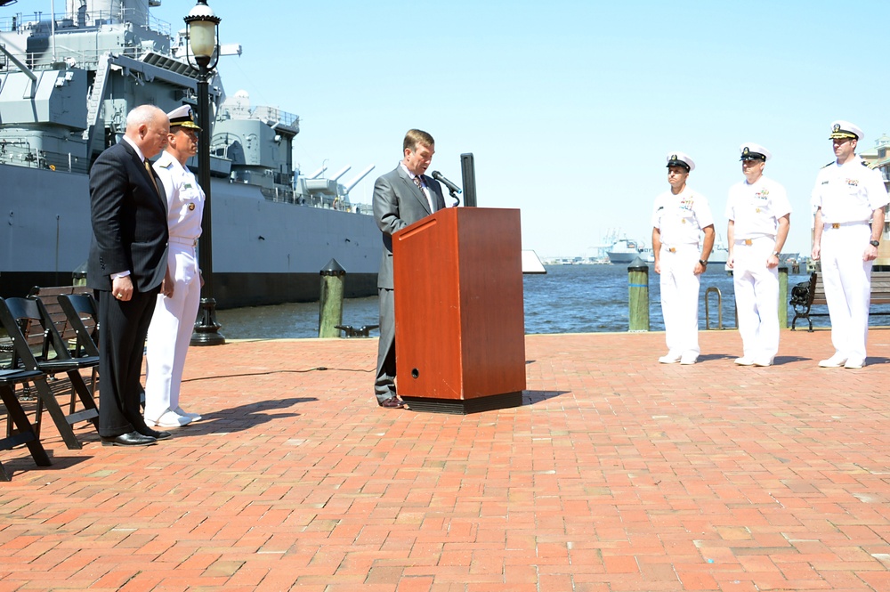 Memorial dedication