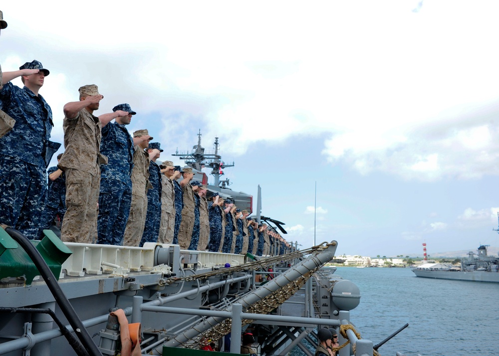 USS Boxer operations