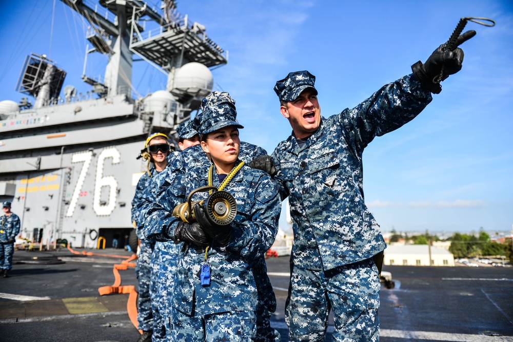 USS Ronald Reagan operations
