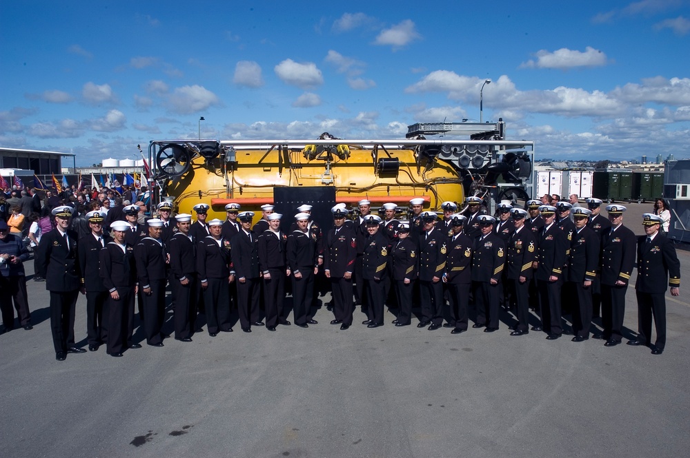 Deep Submergence Unit inactivation and naming ceremony