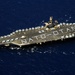 USS Dwight D. Eisenhower sailors spell out NATO-OTAN