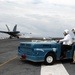 Former President George H.W. Bush visits USS George H.W. Bush