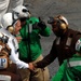 Former President George H.W. Bush visits USS George H.W. Bush