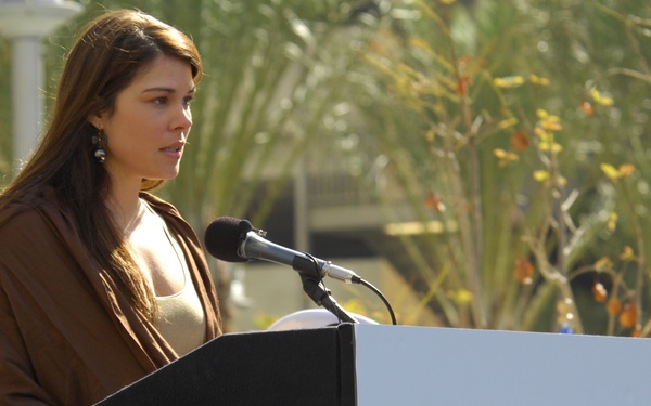 Pacific Beacon unaccompanied personnel housing dedication ceremony