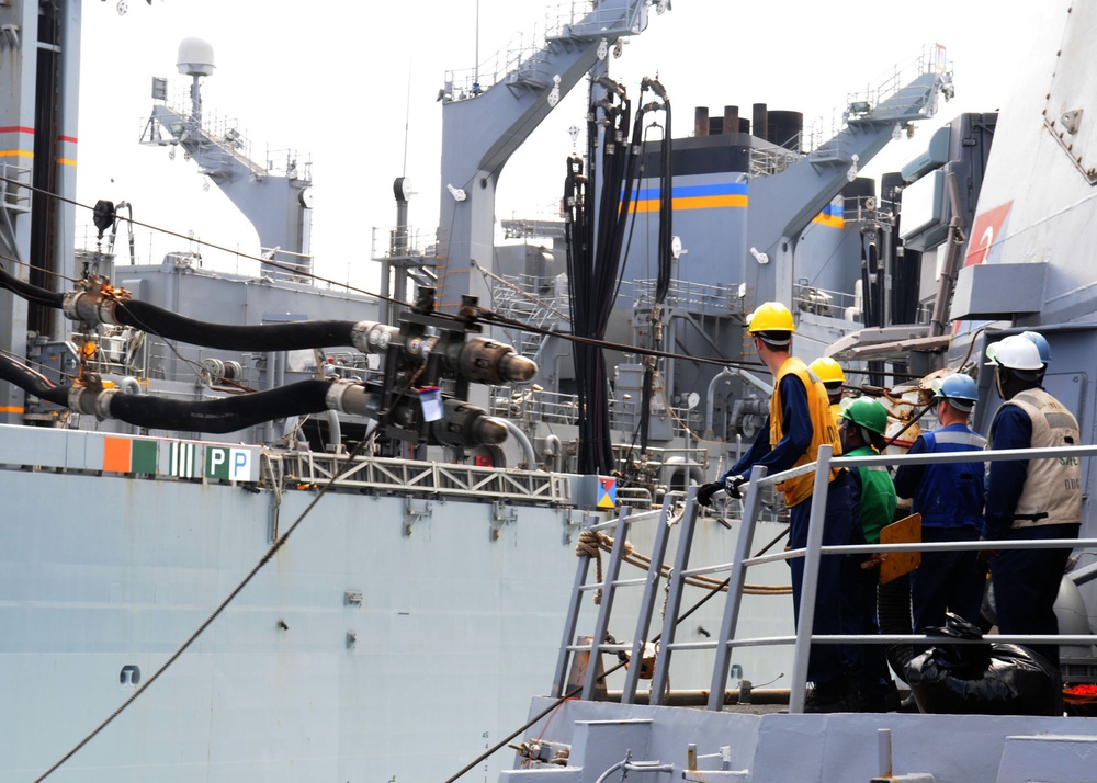 USS Porter replenishment