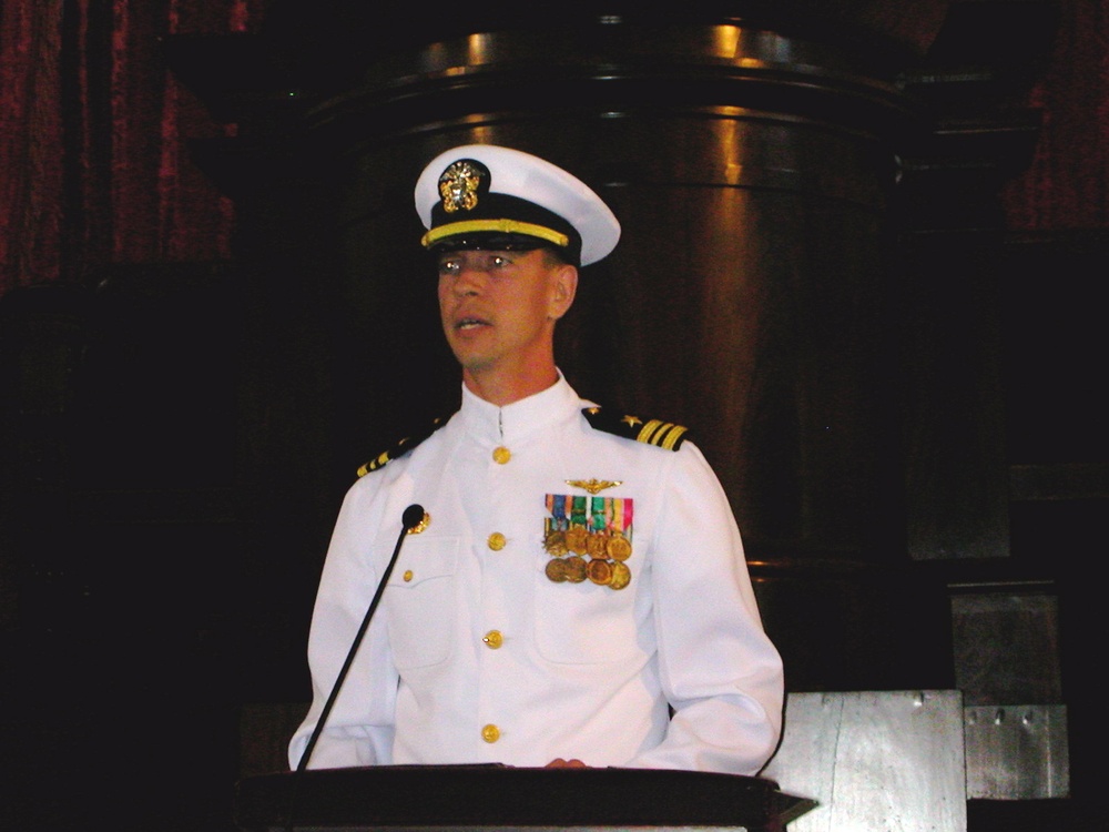 Navy Operational Support Center Quincy commemorates birth of John Quincy Adams