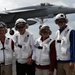 George H.W. Bush aboard USS George H.W. Bush