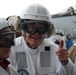 George H.W. Bush on USS George H.W. Bush