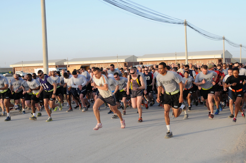 82nd SB-CMRE sponsors Pat’s Run Challenge at Kandahar