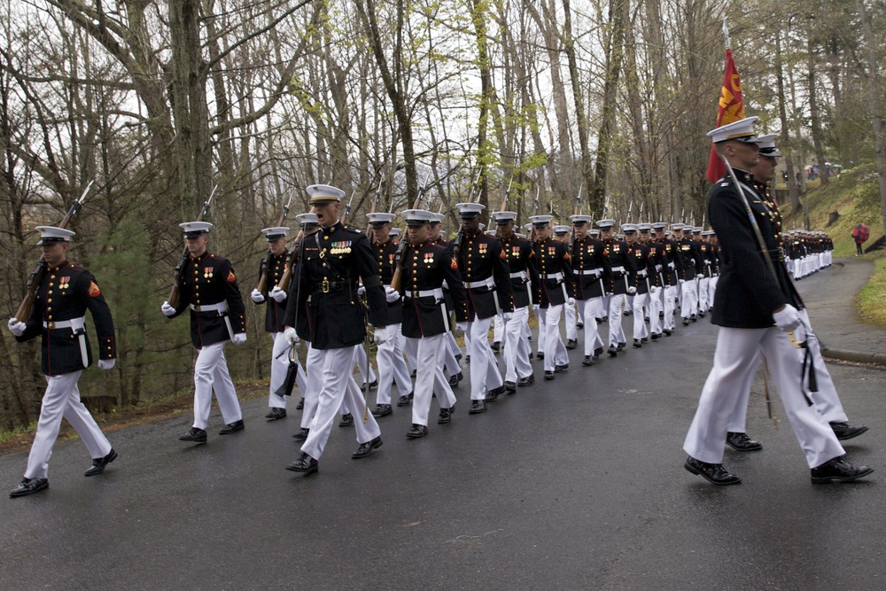 Marine funeral