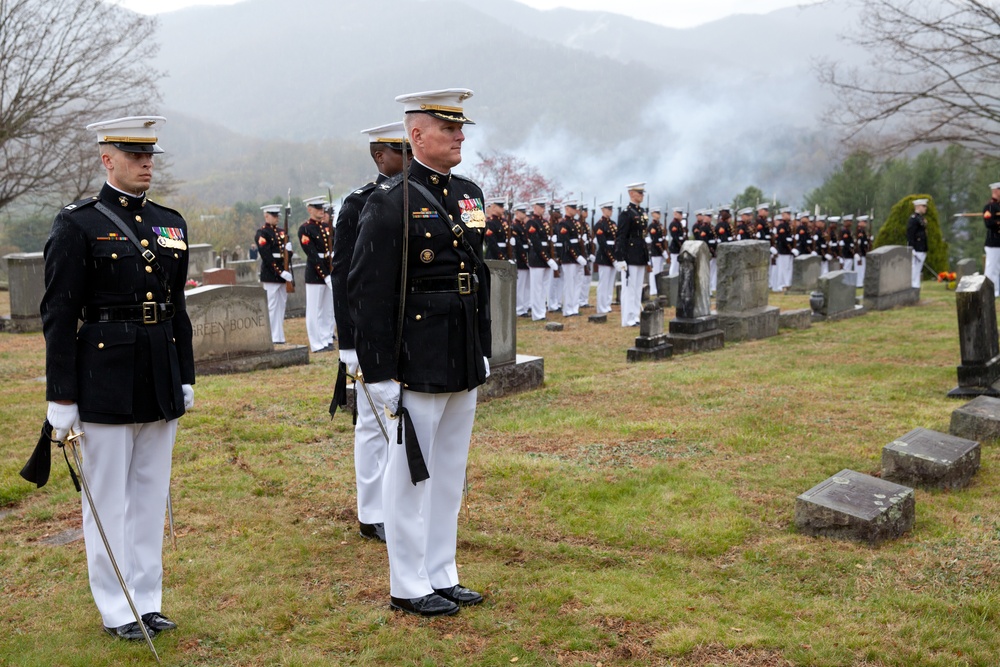 Marine funeral