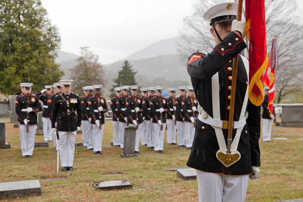 Marine funeral