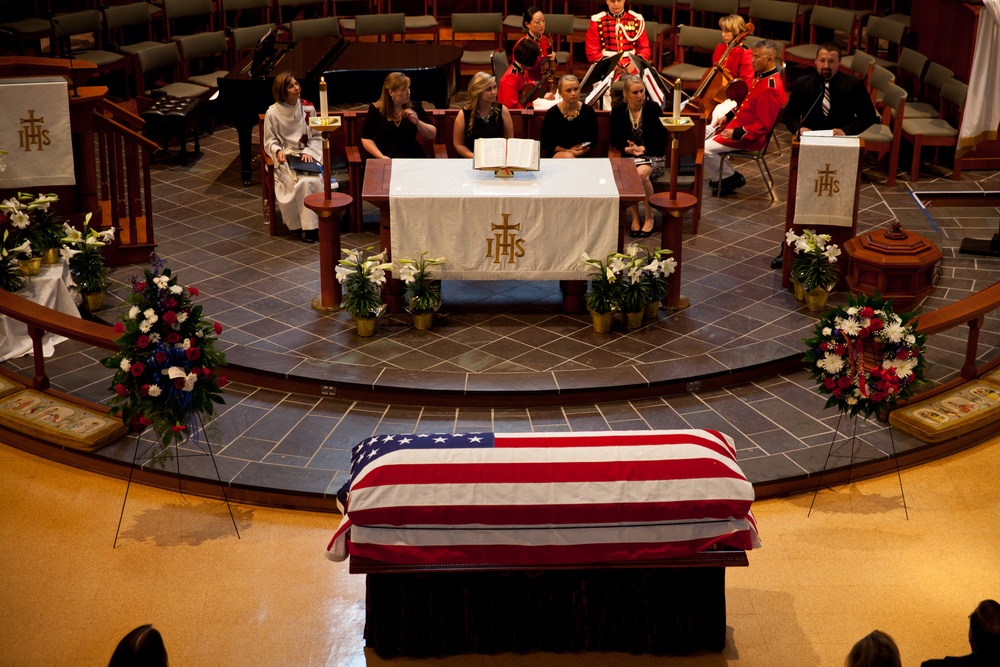 Funeral service for Gen. Carl E. Mundy Jr.