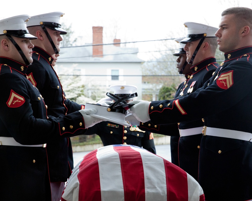 Marine funeral