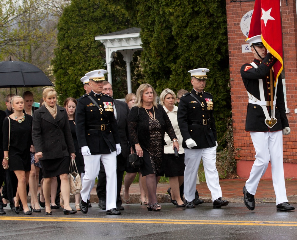 Marine funeral