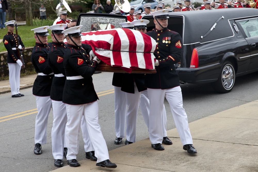 Gen. Carl E. Mundy Jr. funeral