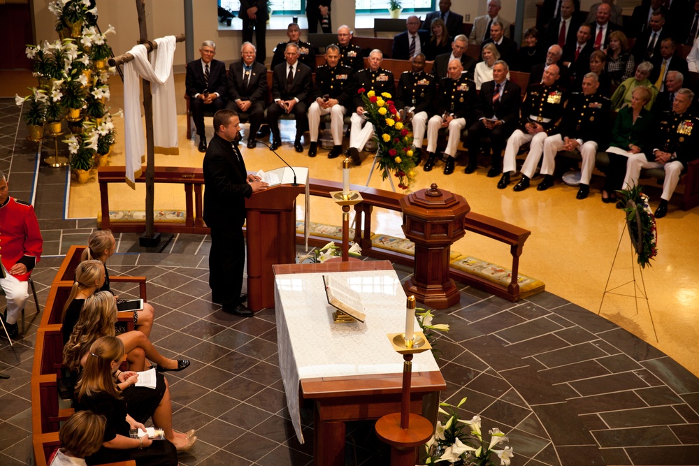 Gen. Carl E. Mundy Jr. funeral service