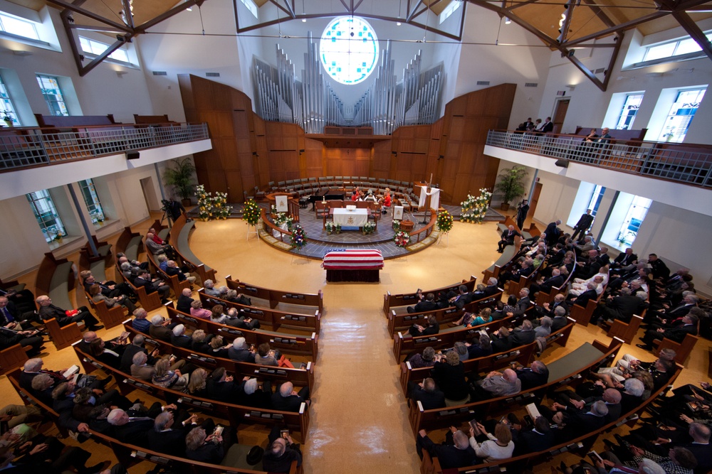 Funeral service for Gen. Carl E. Mundy Jr.