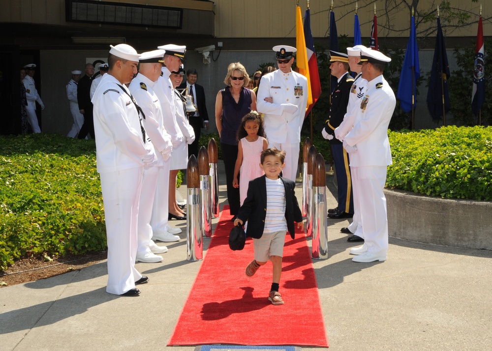 Change of command ceremony