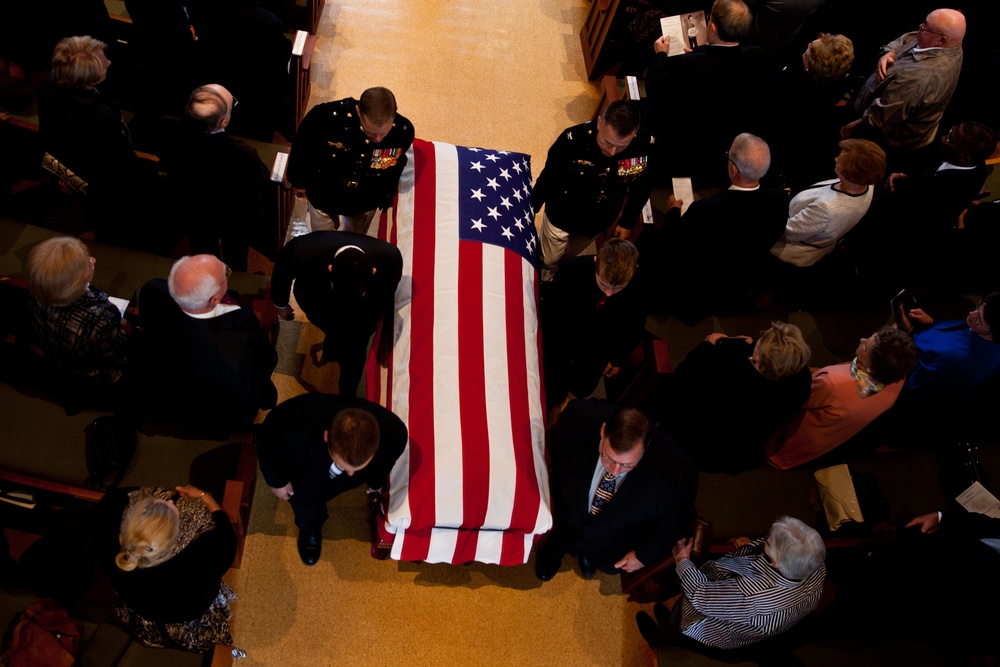 Marine funeral